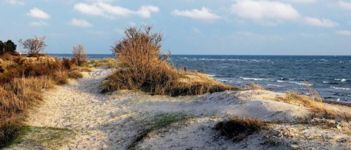 weg am südstrand